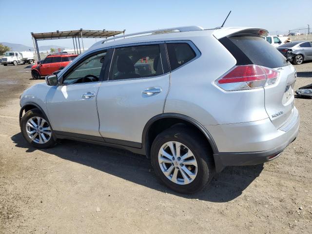 KNMAT2MTXFP561995 - 2015 NISSAN ROGUE S SILVER photo 2