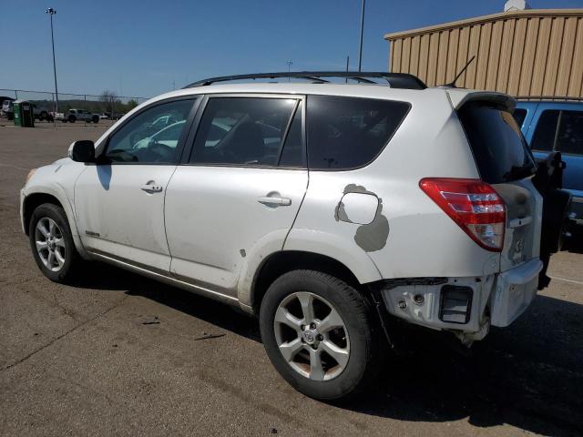 2T3DK4DV7BW060218 - 2011 TOYOTA RAV4 LIMITED WHITE photo 2