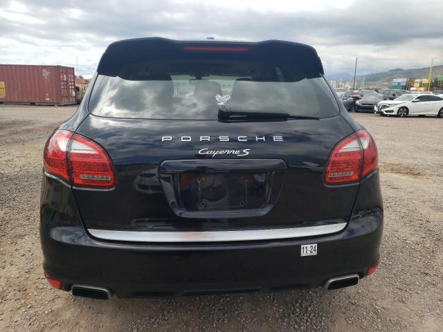 WP1AB2A28BLA42880 - 2011 PORSCHE CAYENNE S BLACK photo 6