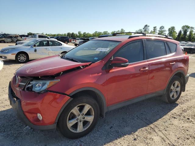 JTMWFREVXDD016786 - 2013 TOYOTA RAV4 XLE RED photo 1