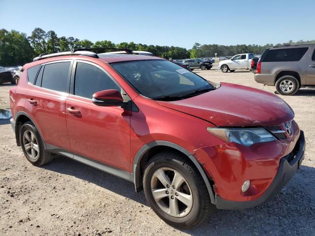 JTMWFREVXDD016786 - 2013 TOYOTA RAV4 XLE RED photo 4