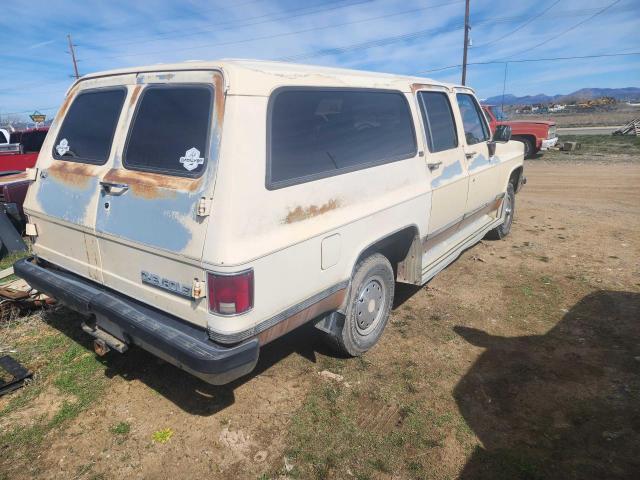 1GNEV16K9KF165963 - 1989 CHEVROLET SUBURBAN V1500 CREAM photo 4