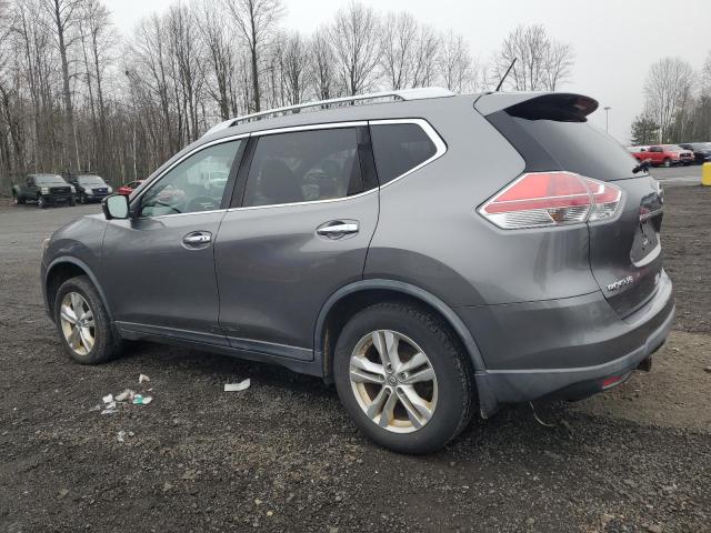 KNMAT2MV2GP627605 - 2016 NISSAN ROGUE S GRAY photo 2