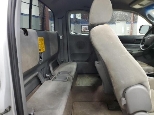 5TETX22N97Z385808 - 2007 TOYOTA TACOMA ACCESS CAB ვერცხლისფერი ფოტო 10