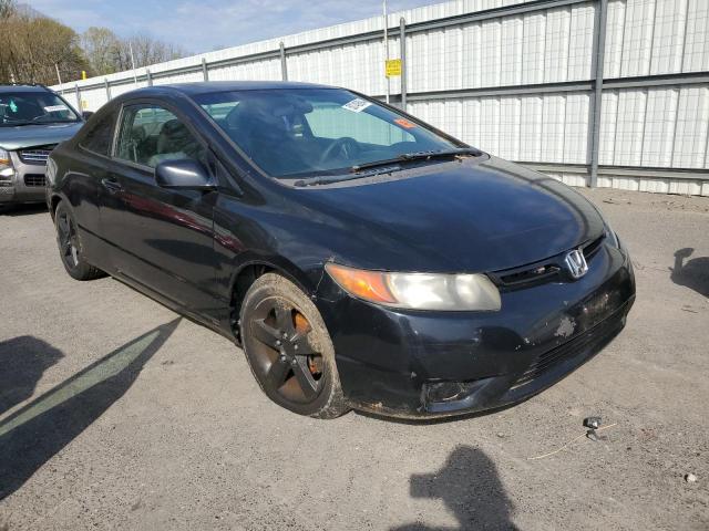 2HGFG12617H518641 - 2007 HONDA CIVIC LX BLACK photo 4