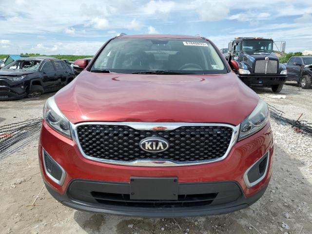 5XYPGDA59JG367874 - 2018 KIA SORENTO LX RED photo 5