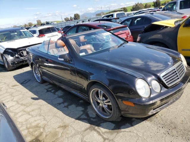 WDBLK70G51T085025 - 2001 MERCEDES-BENZ CLK 430 BLACK photo 4