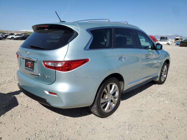 5N1AL0MM8DC332549 - 2013 INFINITI JX35 SILVER photo 3