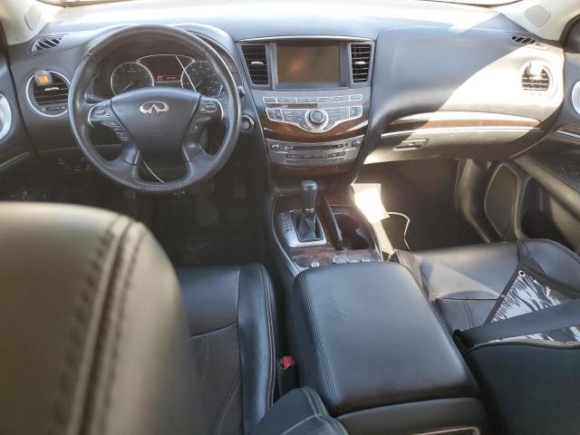 5N1AL0MM8DC332549 - 2013 INFINITI JX35 SILVER photo 8