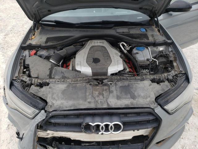WAUH3AFC6JN086689 - 2018 AUDI A6 PRESTIGE ნაცრისფერი ფოტო 11