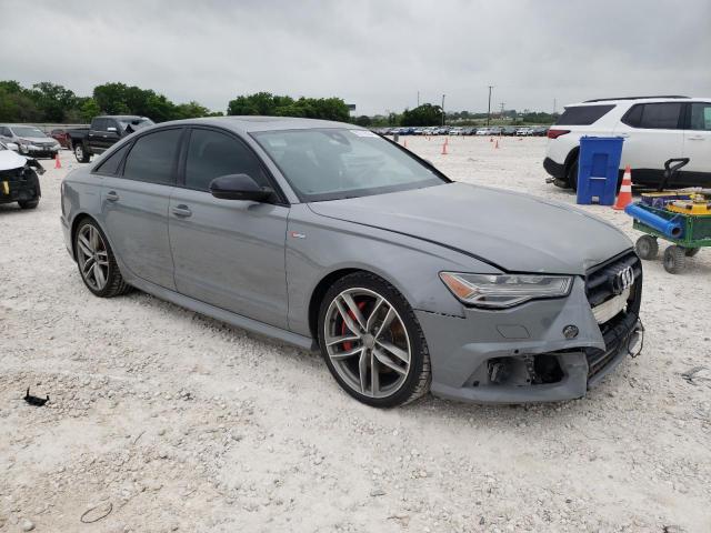 WAUH3AFC6JN086689 - 2018 AUDI A6 PRESTIGE ნაცრისფერი ფოტო 4