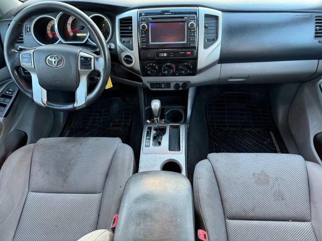 3TMLU4EN4DM104782 - 2013 TOYOTA TACOMA DOUBLE CAB GRAY photo 9