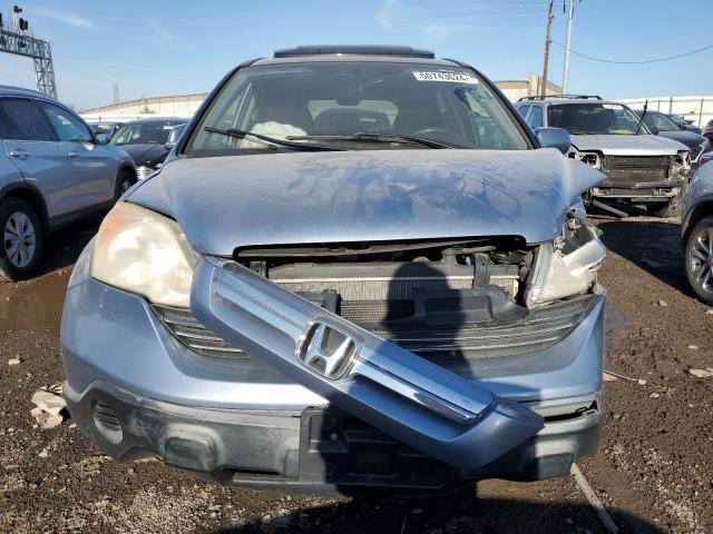 JHLRE387X7C022773 - 2007 HONDA CR-V EXL BLUE photo 5