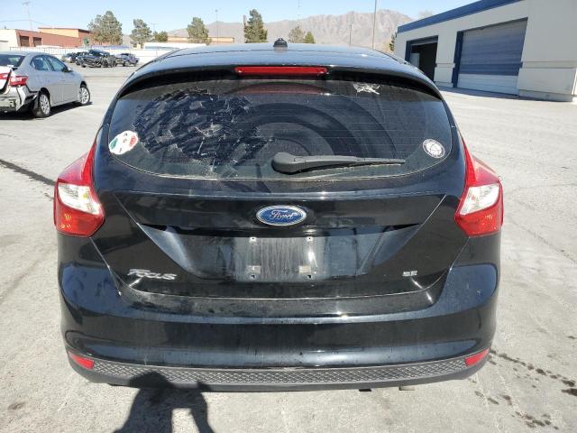 1FAHP3K20CL232976 - 2012 FORD FOCUS SE BLACK photo 6