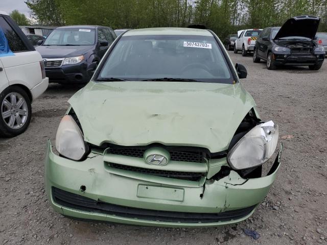 KMHCM36CX8U083179 - 2008 HYUNDAI ACCENT GS GREEN photo 5