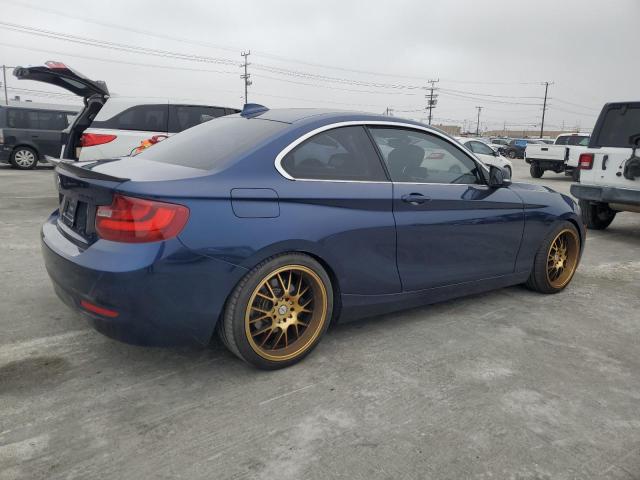 WBA1F5C54FV256738 - 2015 BMW 228 I BLUE photo 3