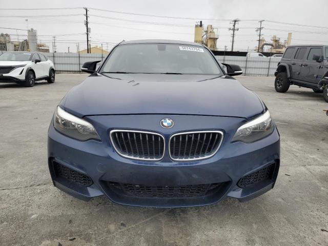 WBA1F5C54FV256738 - 2015 BMW 228 I BLUE photo 5
