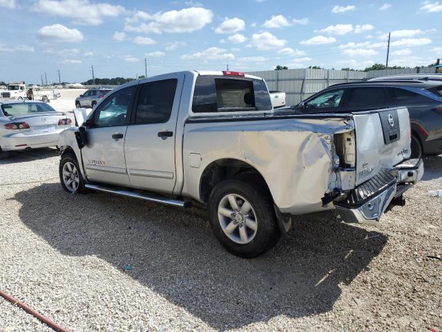 1N6BA0ED0AN303444 - 2010 NISSAN TITAN XE SILVER photo 2