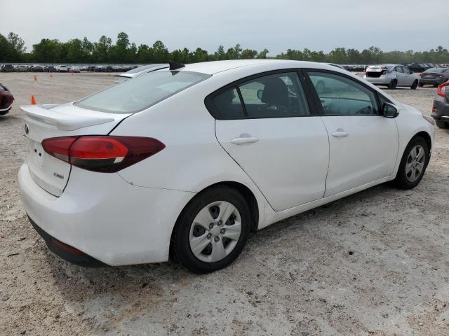 3KPFK4A73HE082722 - 2017 KIA FORTE LX WHITE photo 3