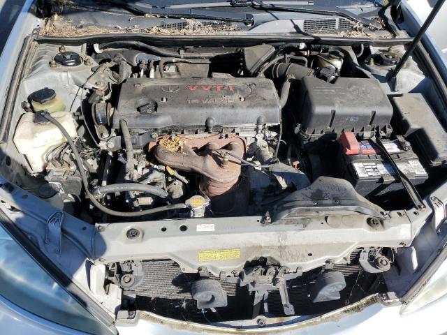 4T1BE30K84U894319 - 2004 TOYOTA CAMRY LE SILVER photo 11