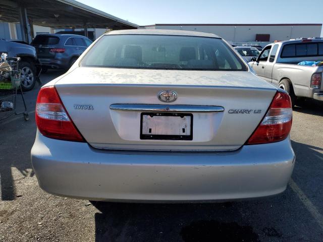 4T1BE30K84U894319 - 2004 TOYOTA CAMRY LE SILVER photo 6