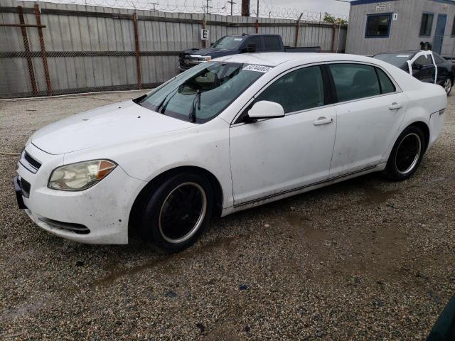 1G1ZC5EB3AF209858 - 2010 CHEVROLET MALIBU 1LT WHITE photo 1