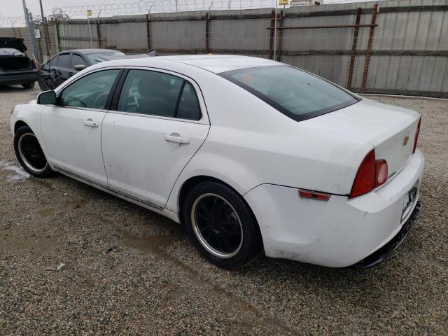 1G1ZC5EB3AF209858 - 2010 CHEVROLET MALIBU 1LT WHITE photo 2