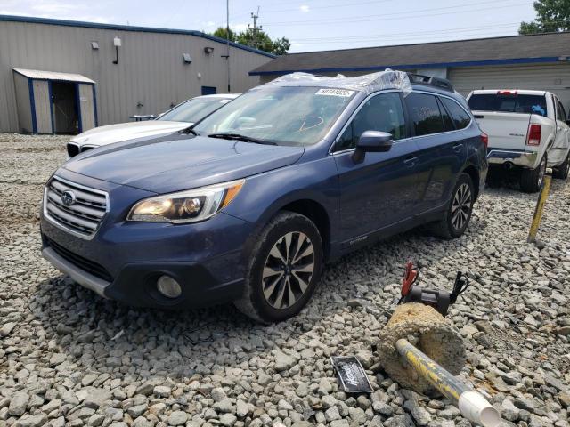 4S4BSBNC9F3242578 - 2015 SUBARU OUTBACK 2.5I LIMITED BLUE photo 2