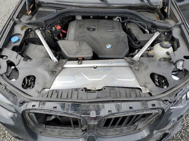 5UX53DP02N9L96282 - 2022 BMW X3 XDRIVE30I BLACK photo 11