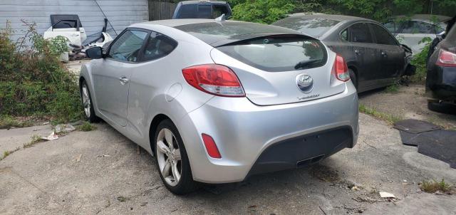 KMHTC6AD0CU044100 - 2012 HYUNDAI VELOSTER SILVER photo 3