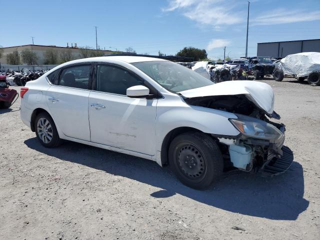 3N1AB7AP3GY223039 - 2016 NISSAN SENTRA S WHITE photo 4