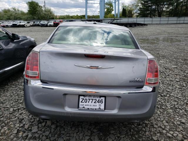 2C3CCAAGXDH723155 - 2013 CHRYSLER 300 SILVER photo 6