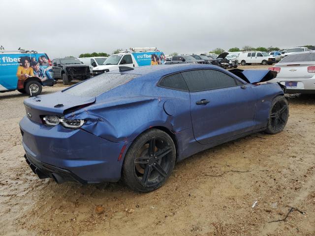 1G1FH1R73K0106480 - 2019 CHEVROLET CAMARO SS BLUE photo 3
