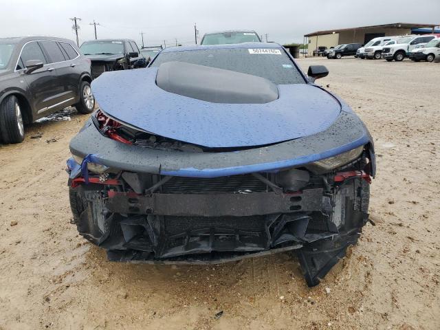 1G1FH1R73K0106480 - 2019 CHEVROLET CAMARO SS BLUE photo 5