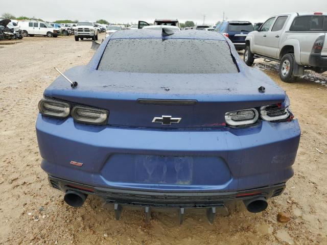 1G1FH1R73K0106480 - 2019 CHEVROLET CAMARO SS BLUE photo 6