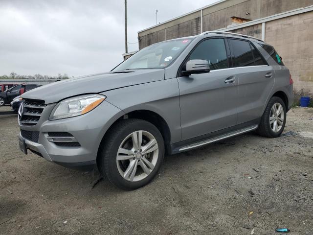 4JGDA2EBXEA416218 - 2014 MERCEDES-BENZ ML 350 BLUETEC GRAY photo 1