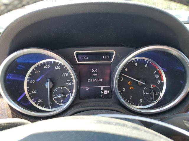 4JGDA5HB7CA036263 - 2012 MERCEDES-BENZ ML 350 4MATIC BLACK photo 9