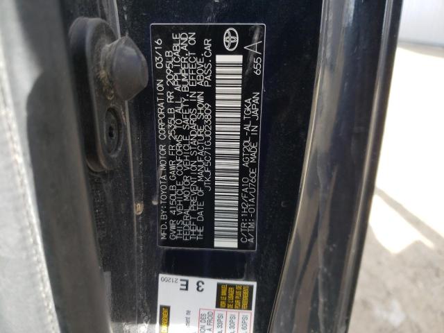 JTKJF5C71GJ023809 - 2016 TOYOTA SCION TC 石墨色 照片 13