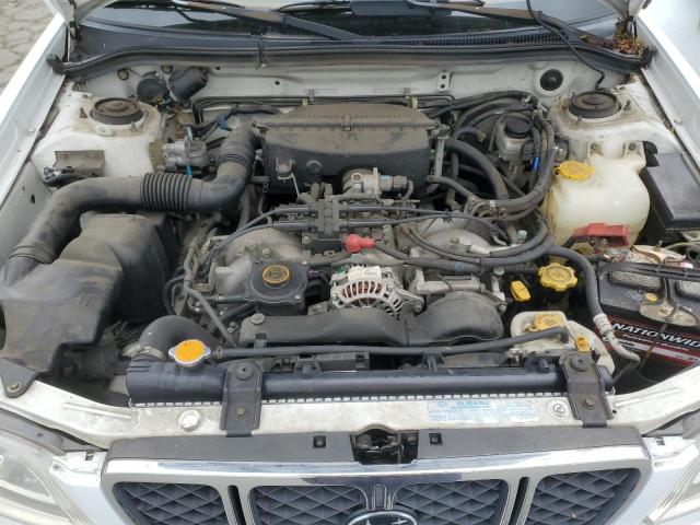 JF1SF65691H747287 - 2001 SUBARU FORESTER S WHITE photo 11