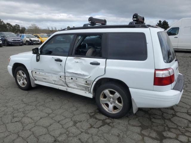 JF1SF65691H747287 - 2001 SUBARU FORESTER S WHITE photo 2