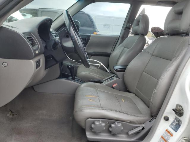 JF1SF65691H747287 - 2001 SUBARU FORESTER S WHITE photo 7