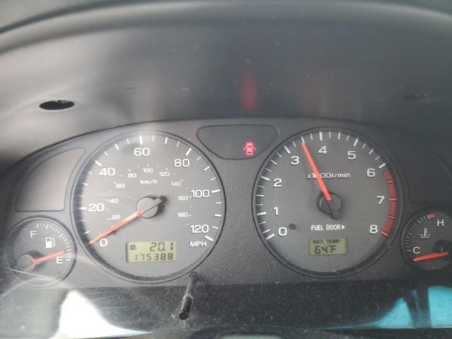 JF1SF65691H747287 - 2001 SUBARU FORESTER S WHITE photo 9