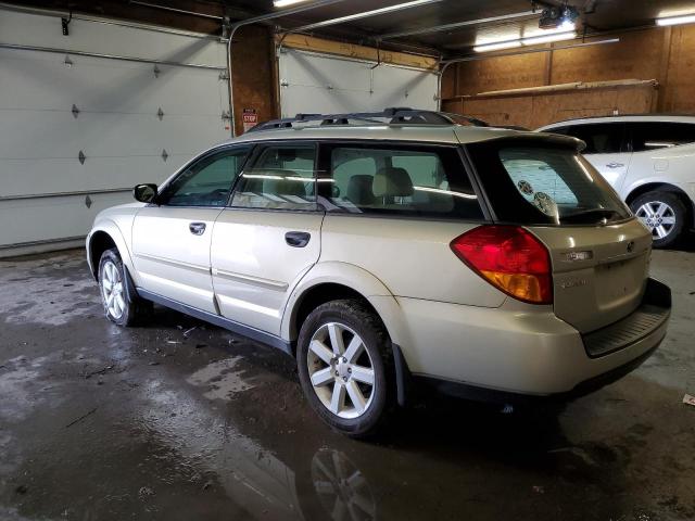 4S4BP61C377332236 - 2007 SUBARU LEGACY OUTBACK 2.5I TAN photo 2