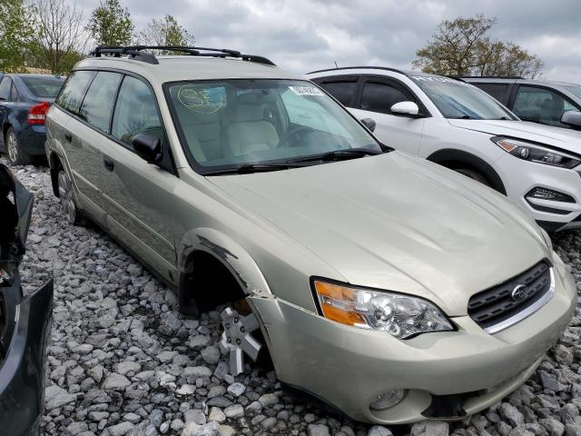 4S4BP61C377332236 - 2007 SUBARU LEGACY OUTBACK 2.5I TAN photo 4