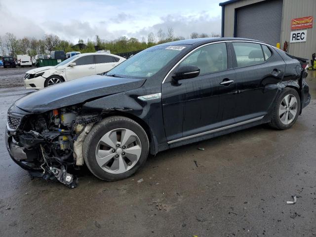 KNAGN4AD4G5092068 - 2016 KIA OPTIMA HYBRID BLACK photo 1