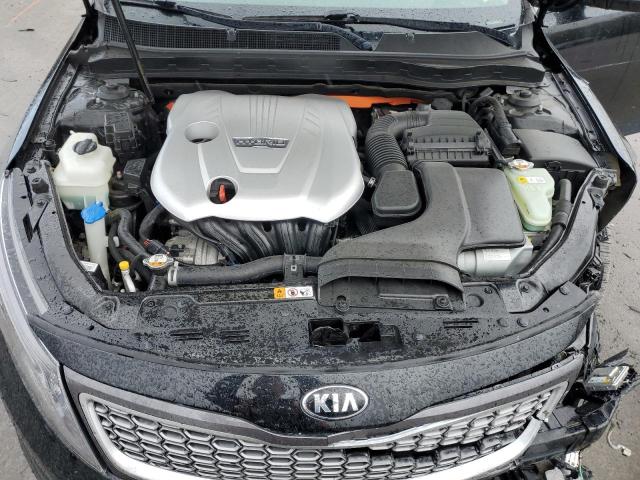 KNAGN4AD4G5092068 - 2016 KIA OPTIMA HYBRID BLACK photo 11