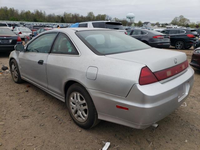 1HGCG22592A038130 - 2002 HONDA ACCORD EX SILVER photo 2