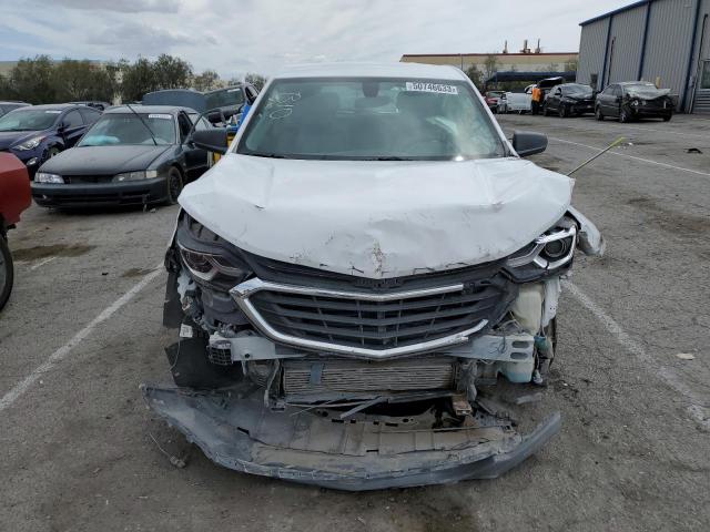 3GNAXHEV6JL394621 - 2018 CHEVROLET EQUINOX LS WHITE photo 5