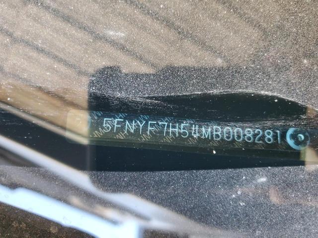 5FNYF7H54MB008281 - 2021 HONDA PASSPORT EXL فضي صورة 13
