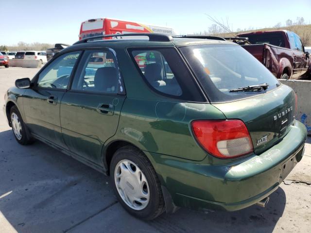 JF1GG65532G828187 - 2002 SUBARU IMPREZA TS GREEN photo 2